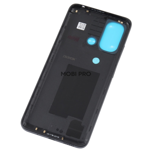 Задняя крышка для Xiaomi Redmi 12C (22120RN86G) Черный - Премиум