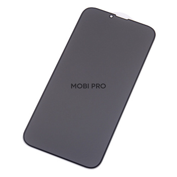 Защитное стекло "Антишпион" для iPhone 13 Pro Max/14 Plus Черный (Закалённое, полное покрытие) Защитное стекло "Антишпион" для iPhone 13 Pro Max/14 Plus Черный (Закалённое, полное покрытие)