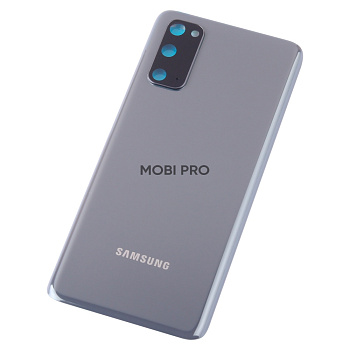 Задняя крышка для Samsung Galaxy S20 (G980F) Серый - Премиум Задняя крышка для Samsung Galaxy S20 (G980F) Серый - Премиум