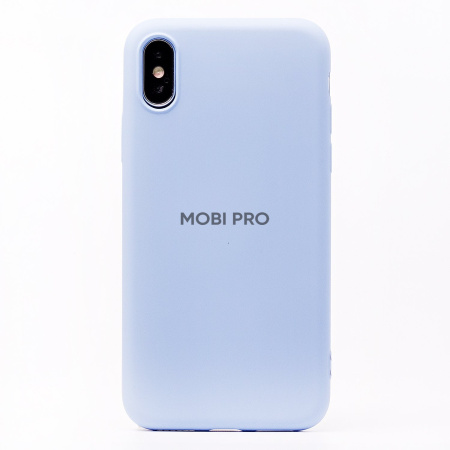 Чехол-накладка Activ Full Original Design для "Apple iPhone X/iPhone XS" (light blue)