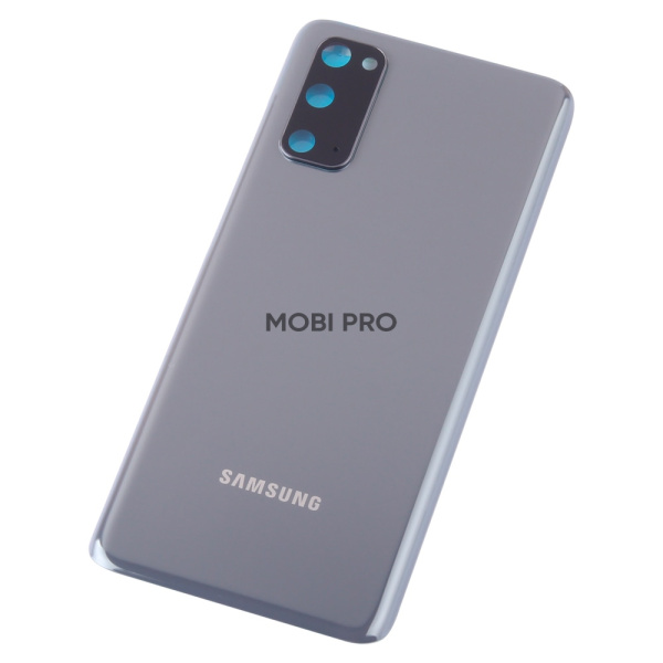 Задняя крышка для Samsung Galaxy S20 (G980F) Серый - Премиум Задняя крышка для Samsung Galaxy S20 (G980F) Серый - Премиум