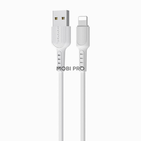 Кабель USB - Apple lightning Borofone BX16 Easy (white)