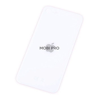 Задняя крышка для iPhone SE 2020 с увелич.вырезом под камеру Белый - OR Задняя крышка для iPhone SE 2020 с увелич.вырезом под камеру Белый - OR