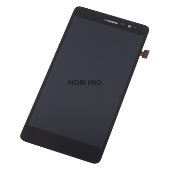 Дисплей для Lenovo S860 в сборе с тачскрином Черный - Оптима