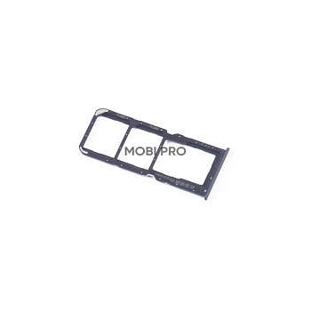 Держатель SIM для Realme C21Y (RMX3263) Черный Держатель SIM для Realme C21Y (RMX3263) Черный