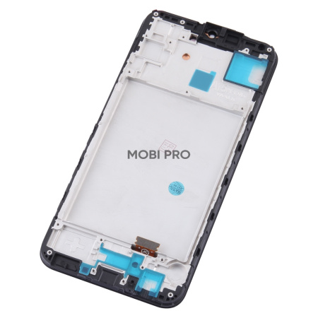 Дисплей для Samsung Galaxy A15 4G/5G (A155F/A156B) модуль с рамкой Черный - (OLED) (Full Size)