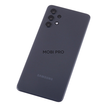 Задняя крышка для Samsung Galaxy A32 (A325F) Черный - Премиум Задняя крышка для Samsung Galaxy A32 (A325F) Черный - Премиум