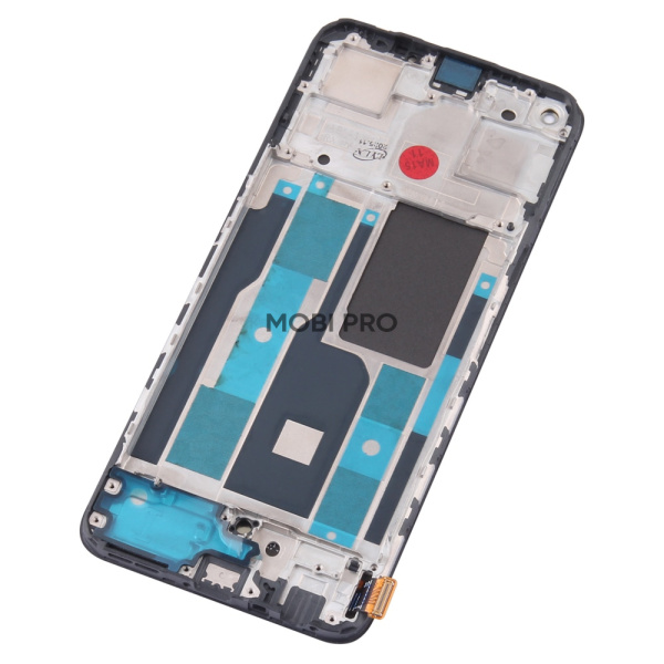 Дисплей для Realme 9 Pro+ (RMX3393/RMX3392) модуль с рамкой Черный - OR