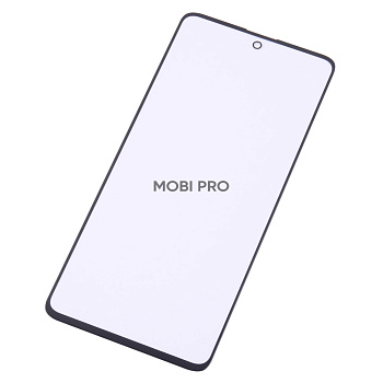 Стекло для переклейки Samsung Galaxy A51/M31s (A515F/M317F) в сборе с OCA пленкой Черный - OR (Mitsu