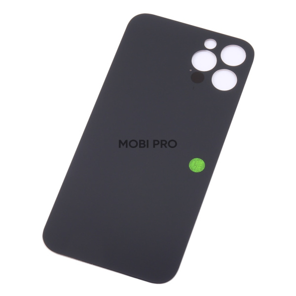 Задняя крышка для iPhone 12 Pro Золото (стекло, широкий вырез под камеру, логотип) - Премиум