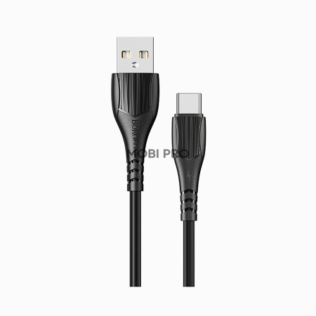 Кабель USB - Type-C Borofone BX37 Wieldy (black)