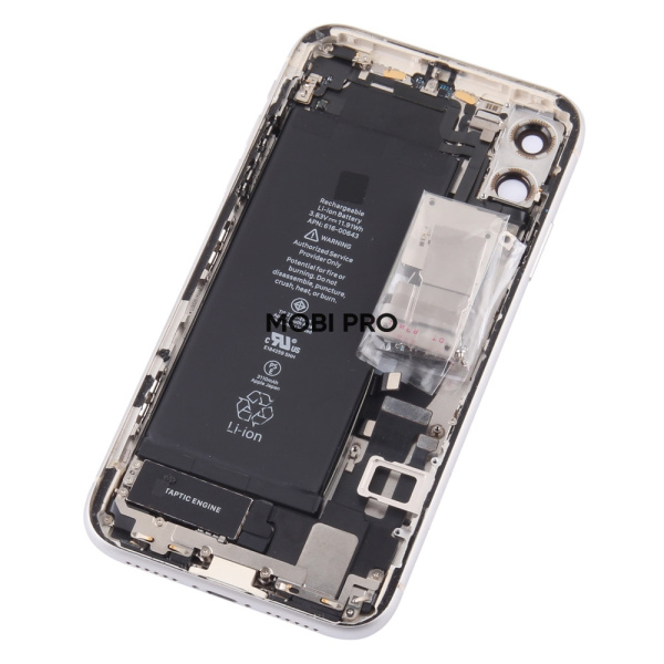 Корпус для iPhone 11 в сборе со шлейфами с разбора Белый (возможен дефект ЛКП) - OR Корпус для iPhone 11 в сборе со шлейфами с разбора Белый (возможен дефект ЛКП) - OR