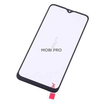 Стекло для переклейки Xiaomi Redmi 8/Redmi 8A в сборе с OCA пленкой WUFENG Черное