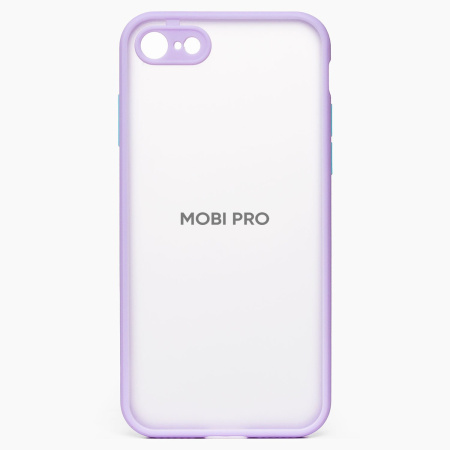 Чехол-накладка - PC041 для "Apple iPhone 7/iPhone 8/iPhone SE 2020" (light violet/white)