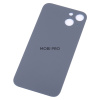 Задняя крышка для iPhone 13 (A2635) Синий (стекло, узкий вырез под камеру, логотип)