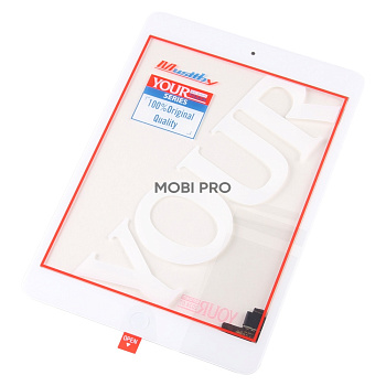 Стекло для переклейки MUSTTBY iPad mini 1 в сборе с тачскрином и OCA 100% Белый