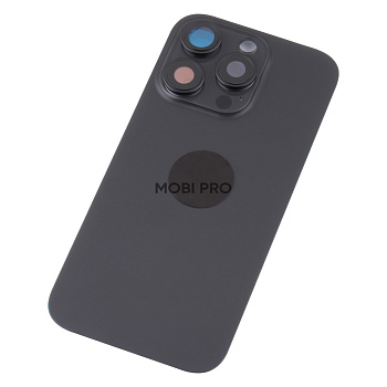 Задняя крышка для iPhone 16 Pro в сборе Черный - OR