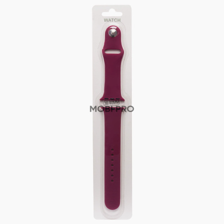 Ремешок - для "Apple Watch 38/40 mm" Sport Band (L) (bordo)