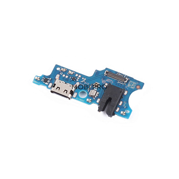 Шлейф для Samsung Galaxy A06 4G (A065F) плата системный разъем/разъем гарнитуры/микрофон - Премиум
