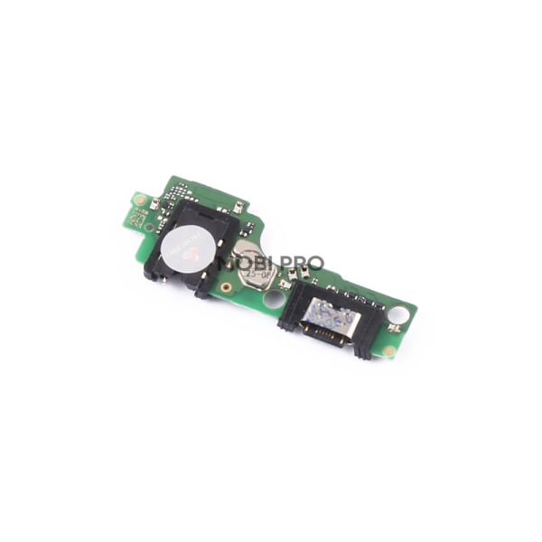 Шлейф для Tecno Spark 30 5G (KL8) плата на системный разъем/разъем гарнитуры/микрофон - Премиум