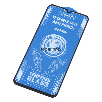 Защитное стекло "Полное покрытие" для Samsung Galaxy A15 4G/5G/M15 5G (A155F/A156B/M156B) Черный