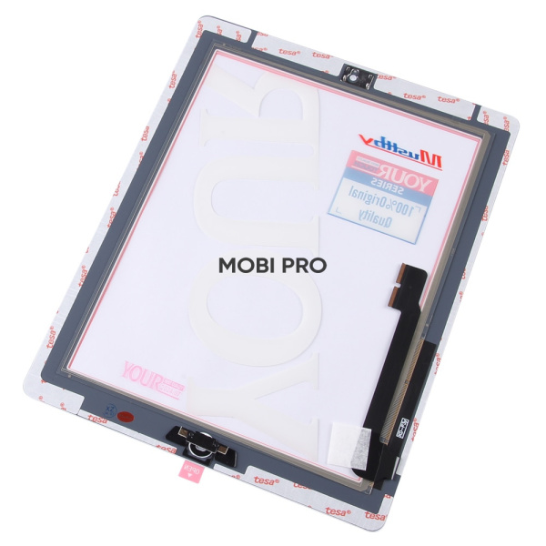 Стекло для переклейки MUSTTBY iPad 3/iPad 4 9.7 в сборе с тачскрином 100% Белый