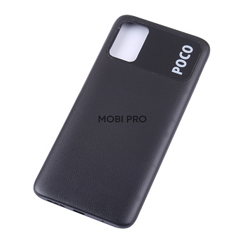 Задняя крышка для Xiaomi Poco M3 Черный Задняя крышка для Xiaomi Poco M3 Черный