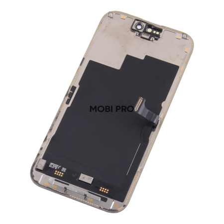 Дисплей для iPhone 15 Pro в сборе с тачскрином Черный Переклеенный - OR