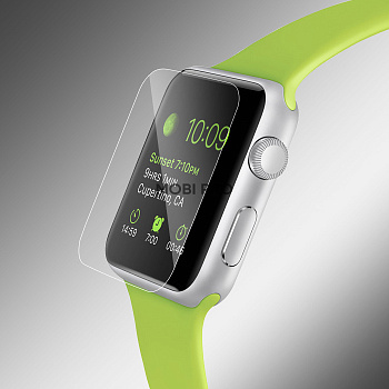 Защитное стекло "Плоское" для Apple Watch/2/3 (38 мм) Защитное стекло "Плоское" для Apple Watch/2/3 (38 мм)
