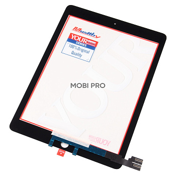 Стекло для переклейки MUSTTBY iPad Pro 9.7 в сборе с тачскрином и OCA 100% Черный