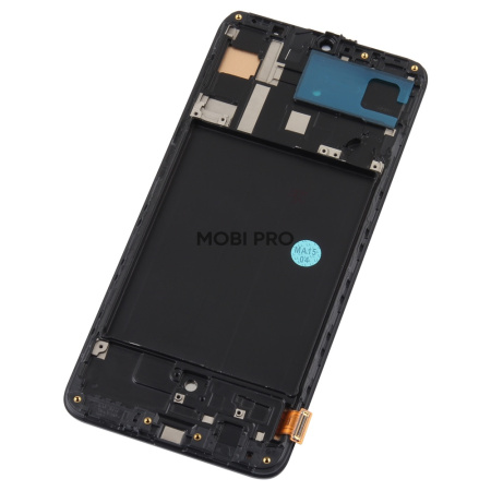 Дисплей для Samsung Galaxy A70 (A705F) модуль с рамкой Черный - (In-Cell)