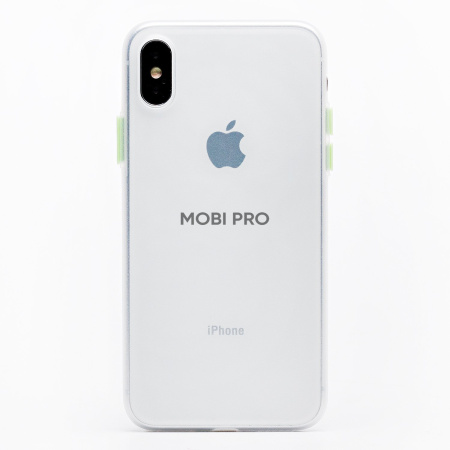 Чехол-накладка - PC052 для "Apple iPhone X/iPhone XS" (white)