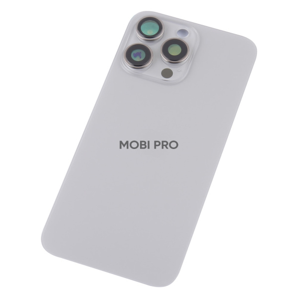 Задняя крышка для iPhone 15 Pro Max в сборе Серый - OR Задняя крышка для iPhone 15 Pro Max в сборе Серый - OR