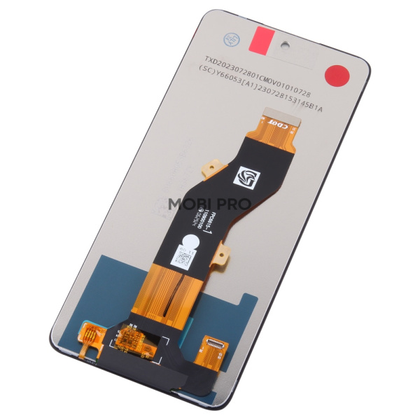 Дисплей для Itel P55 4G (A666LN) в сборе с тачскрином Черный - OR
