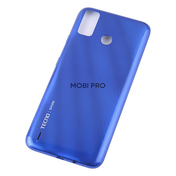 Задняя крышка для Tecno Spark 6 Go (KE5) Синий Задняя крышка для Tecno Spark 6 Go (KE5) Синий