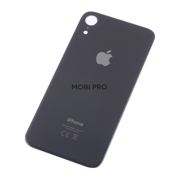 Задняя крышка для iPhone XR с увелич.вырезом под камеру Черный - OR Задняя крышка для iPhone XR с увелич.вырезом под камеру Черный - OR