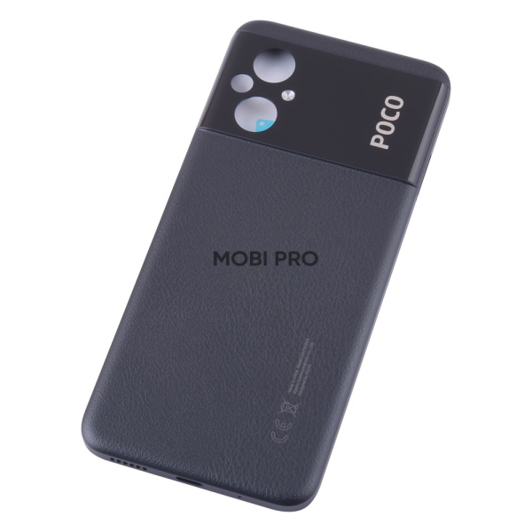 Задняя крышка для Xiaomi Poco M5 Черный Задняя крышка для Xiaomi Poco M5 Черный