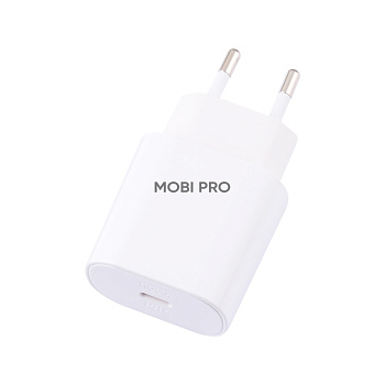 Сетевое зарядное устройство Type-C Hoco N22 (25W, PD) Белый