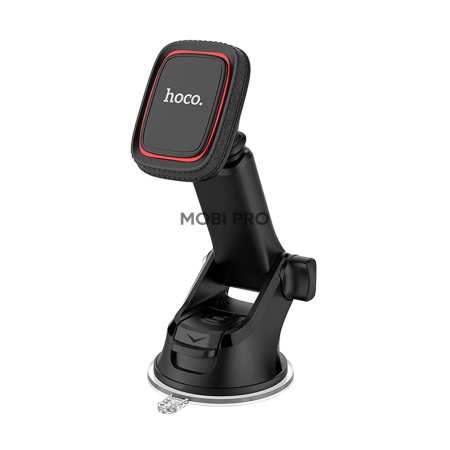 Держатель автомобильный Hoco CA42 Cool Journey in-car dashboard holder with stretch rod (black/red)