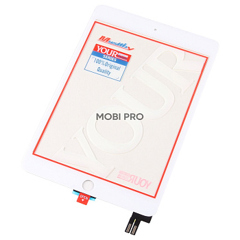 Стекло для переклейки MUSTTBY iPad mini 5 в сборе с тачскрином и OCA 100% Белый