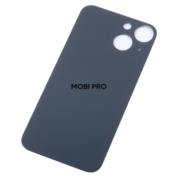 Задняя крышка для iPhone 13 mini с увелич.вырезом под камеру Черный - OR Задняя крышка для iPhone 13 mini с увелич.вырезом под камеру Черный - OR