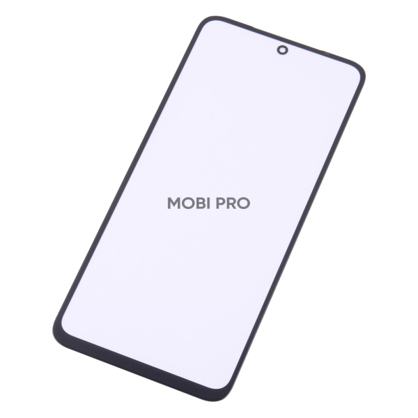 Стекло для переклейки Xiaomi Redmi Note 11/11S 4G/12S/Poco M4 Pro 4G (2201117TY/2201117SY/23030RAC7Y/2201117PG) в сборе с OCA пленкой Черный - OR (Mitsubishi)