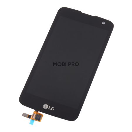 Дисплей для LG K4 LTE (K130E/K120/K4) в сборе с тачскрином Черный - Оптима