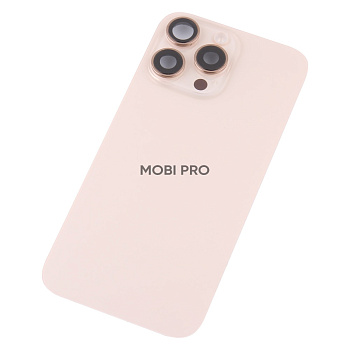 Задняя крышка для iPhone 16 Pro Max в сборе с разбора Бежевый - OR