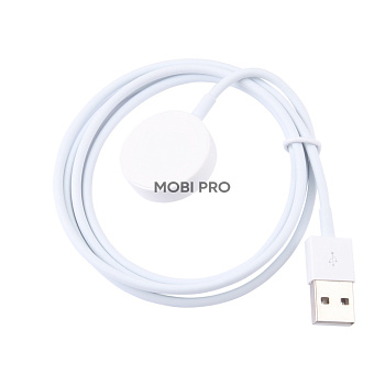 Беспроводное зарядное устройство для Apple Watch (Magnetic Charging, USB) Белый