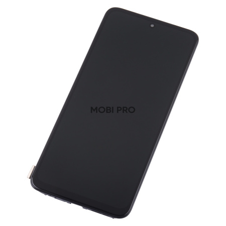 Дисплей для Xiaomi Redmi Note 11/Poco M4 Pro 4G (2201117TY/2201117PG) модуль с рамкой Черный - (OLED)