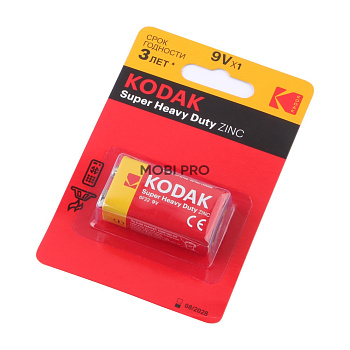 Батарейка "Крона" 6F22 Kodak 9V