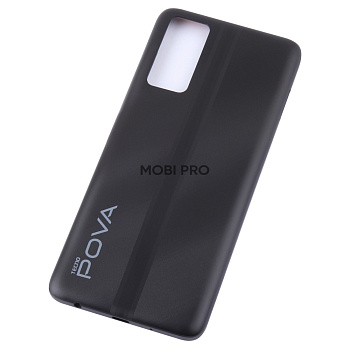 Задняя крышка для Tecno Pova 2 (LE7n) Черный Задняя крышка для Tecno Pova 2 (LE7n) Черный