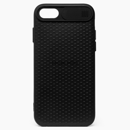 Чехол-накладка - SC193 для "Apple iPhone 7/iPhone 8/iPhone SE 2020" (black/black)