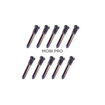 Винт для iPhone X/Xs/Xs Max/11/11 Pro/11 Pro Max/12/12 mini/12 Pro/12 Pro Max/13/13 mini/13 Pro/13 Pro Max внешний (10 шт.) Черный Винт для iPhone X/Xs/Xs Max/11/11 Pro/11 Pro Max/12/12 mini/12 Pro/12 Pro Max/13/13 mini/13 Pro/13 Pro Max внешний (10 шт.) Черный